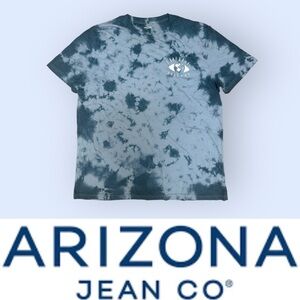Arizona Jean Co. Blue Tie-Dye‎ T-Shirt, Size L, MSRP $24